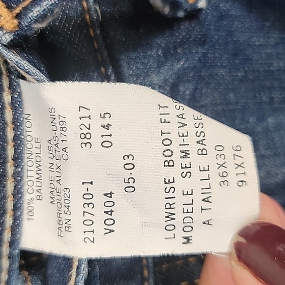 GAP low rise boot cut jeans - Picture 3 of 9